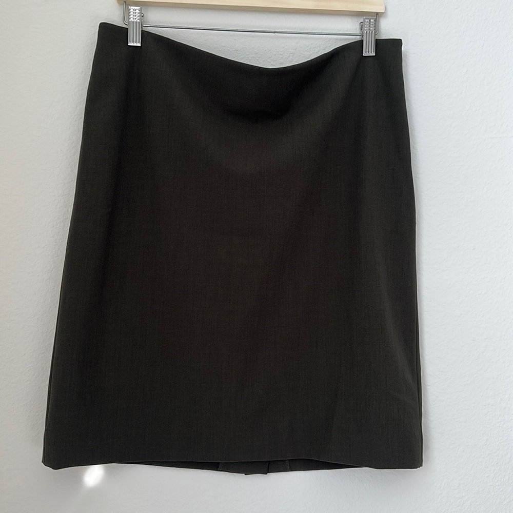 MM.Lafleur Dark Green Pencil Skirt size 12